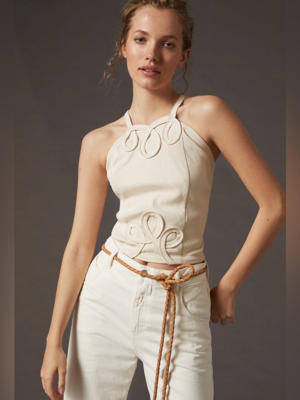 Forever That Girl Rinnie Swirl Bow-Back Tank
